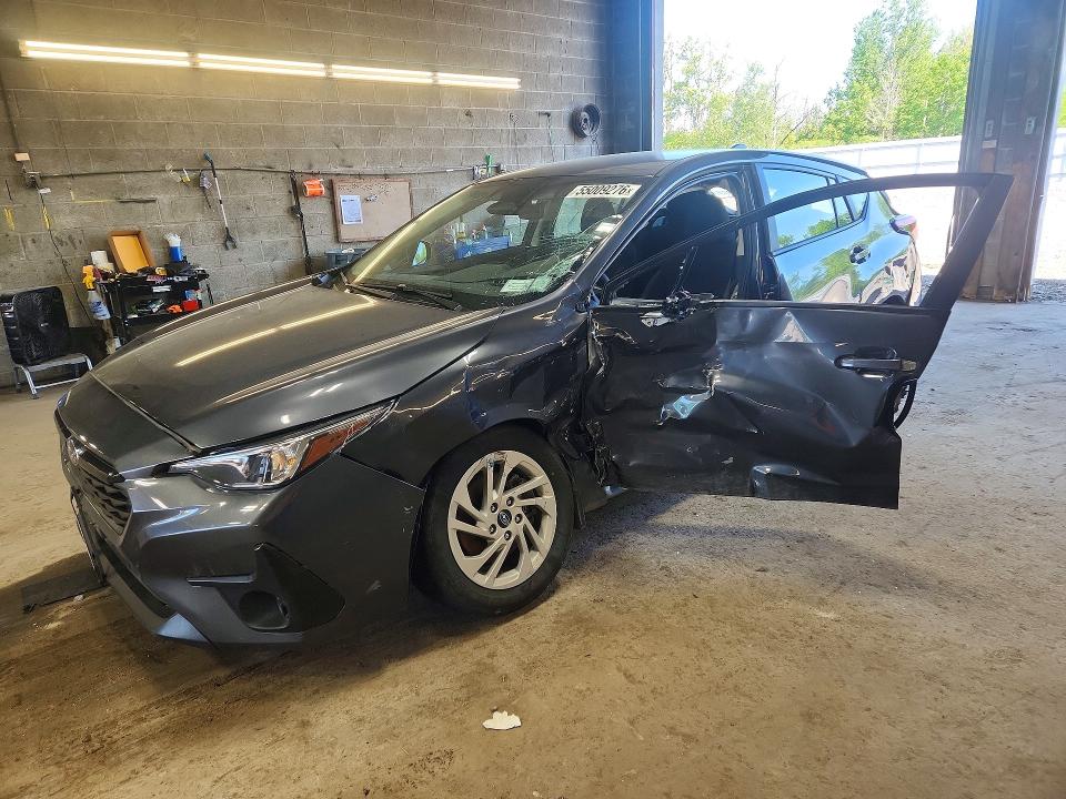 2024 Subaru Impreza VIN JF1GUABC5R8870685 COPART salvage auction — SIDE, Ny - Mv-907A Salvage Certificate, sold $2,950 on 2026-07-06 (photo 1)