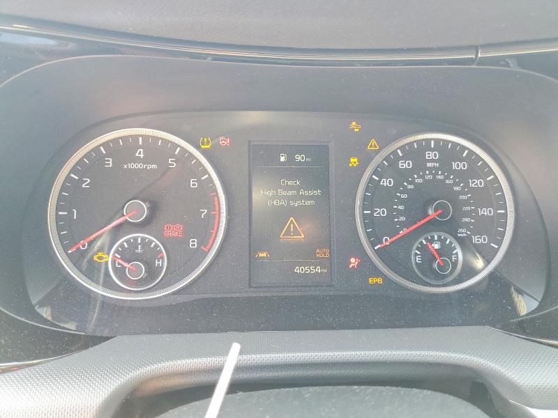 2022 Kia K5 VIN 5XXG64J21NG093847 COPART salvage auction — FRONT END, Nc - Salvage Certificate Of Title, sold $3,300 on 2026-07-06 (photo 9)