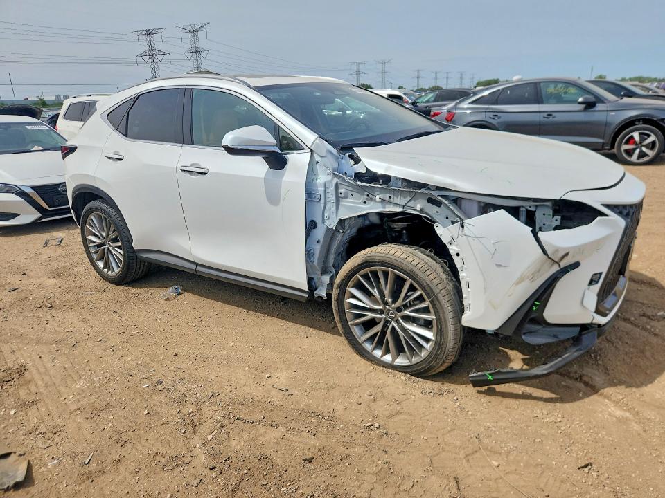 2025 Lexus VIN JTJGGCEZ8S2019175 COPART salvage auction — FRONT END, Id - Salvage Certificate Of Title, sold $9,300 on 2026-07-30 (photo 4)