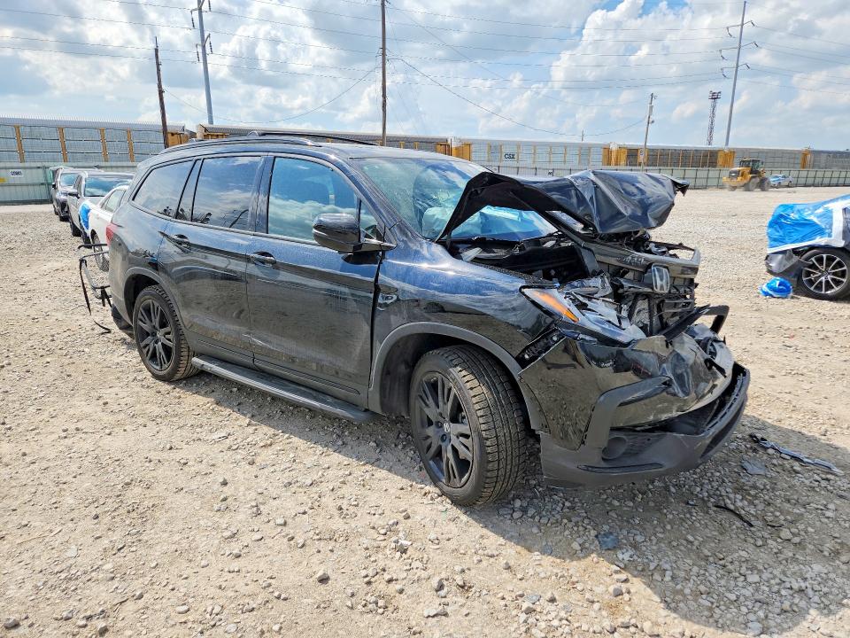 2022 Honda Pilot VIN 5FNYF6H77NB055110 COPART salvage auction — FRONT END, Oh - Cert Of Title-Salvage, sold $7,700 on 2026-07-24 (photo 4)