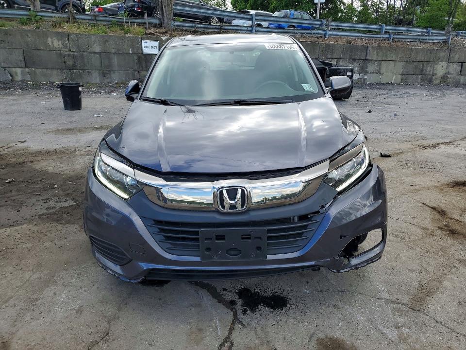 2022 Honda Hr-v VIN 3CZRU6H31NM719463 COPART salvage auction — FRONT END, Ny - Mv-907A Salvage Certificate, sold $3,850 on 2026-07-09 (photo 5)