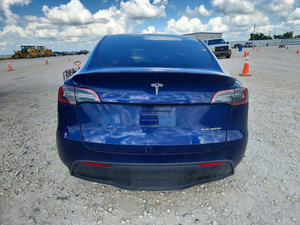 2024 Tesla VIN 7SAYGAEE0RF019822 COPART salvage auction — UNDERCARRIAGE, Tx - Salvage Vehicle Title, sold $13,300 on 2026-07-09 (photo 6)