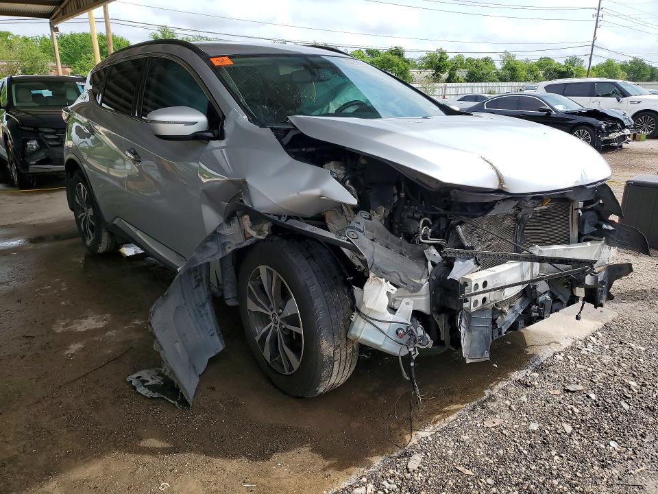 2019 Nissan Murano VIN 5N1AZ2MJ0KN119760 COPART salvage auction — FRONT END, TX - CERTIFICATE OF TITLE, sold $475 on 2026-07-09 (photo 4)