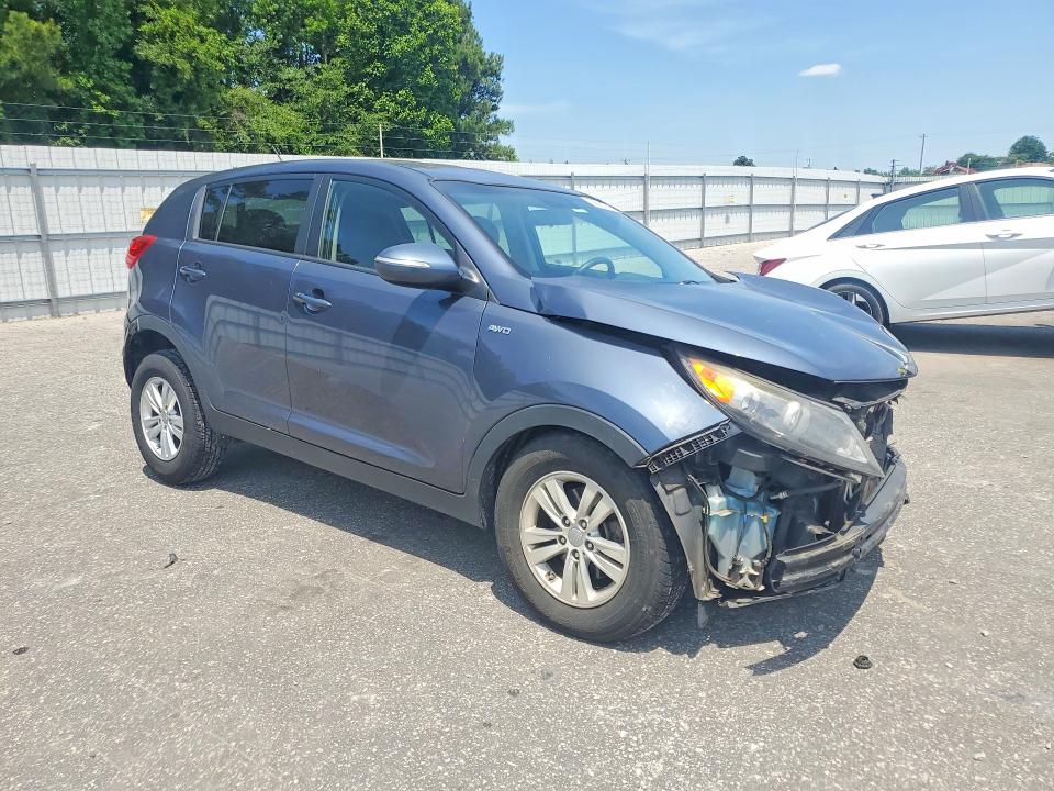 2011 Kia Sportage VIN KNDPBCA22B7112299 COPART salvage auction — FRONT END, Nc - Salvage Certificate Of Title, sold $1,100 on 2026-07-09 (photo 4)