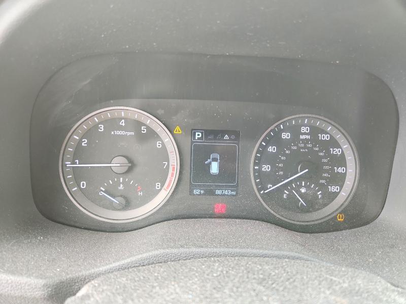 2017 Hyundai Tucson VIN KM8J3CA42HU410636 COPART salvage auction — VANDALISM, Co - Public - Salvage Title, sold $3,750 on 2026-07-07 (photo 9)