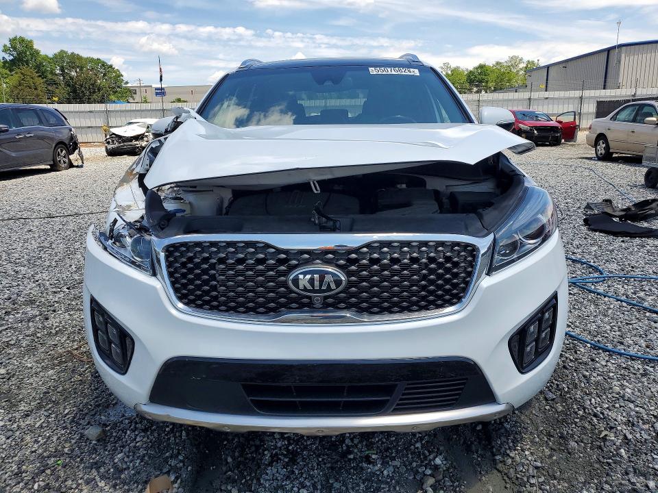 2016 Kia Sorento VIN 5XYPK4A53GG125332 COPART salvage auction — FRONT END, Sc - Cert Of Title-Salvage, sold $800 on 2026-07-27 (photo 5)