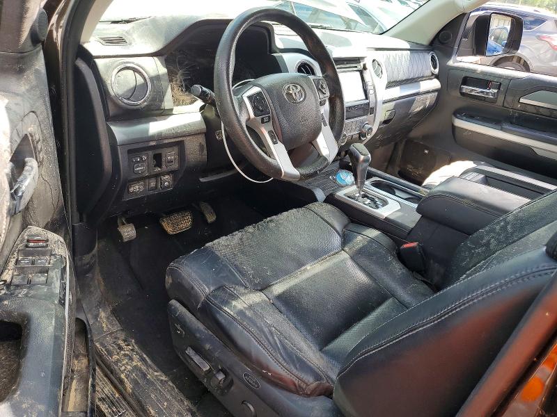 2018 Toyota Tundra VIN 5TFAW5F1XJX710645 COPART salvage auction — WATER/FLOOD, Id - Salvage Certificate Of Title, sold $125 on 2026-07-23 (photo 8)