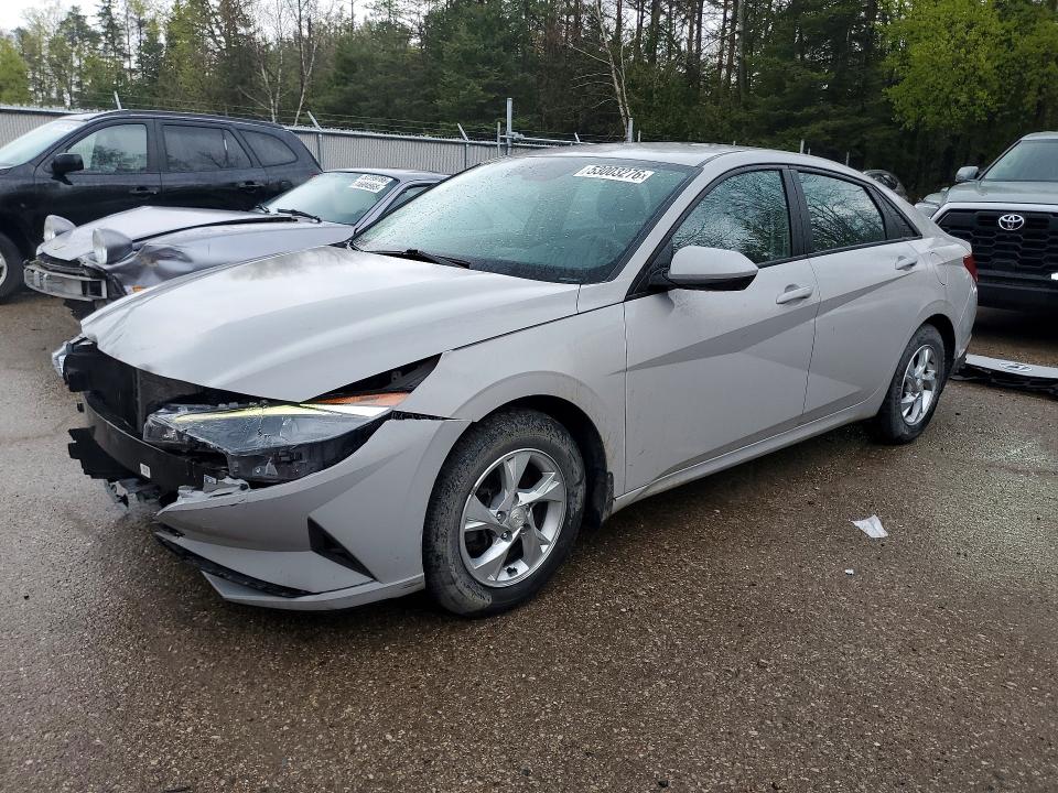 2023 Hyundai Elantra VIN KMHLM4AG7PU468567 COPART salvage auction — FRONT END, On - Permit Salvage, sold $3,100 on 2026-07-16 (photo 1)