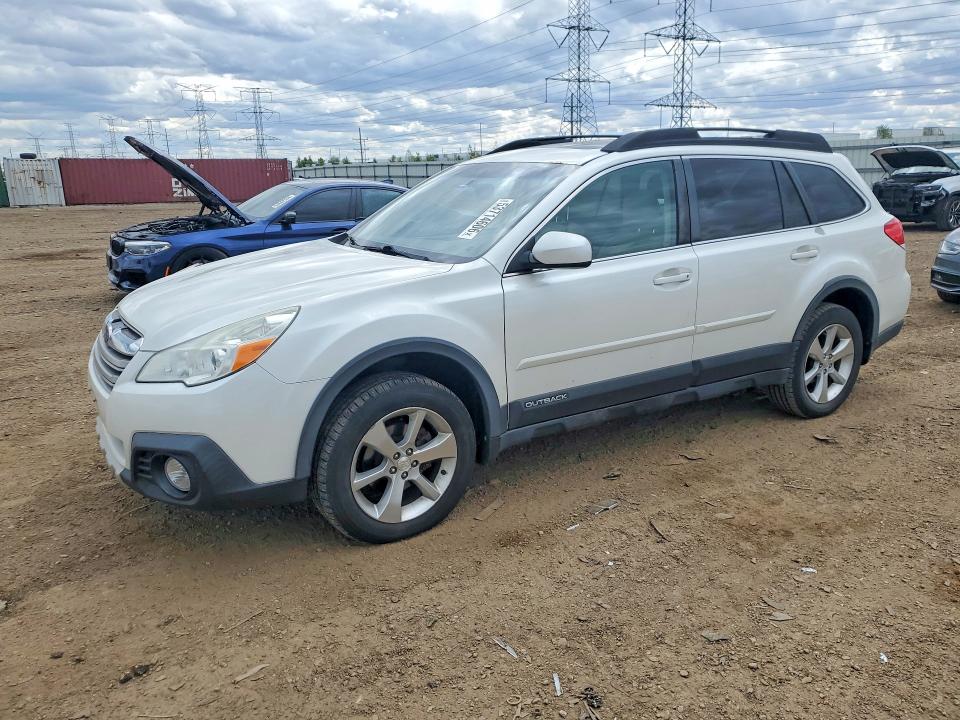 2014 Subaru Outback VIN 4S4BRBLC4E3296092 COPART salvage auction — FRONT END, Il - Salvage Certificate, sold $350 on 2026-07-09 (photo 1)