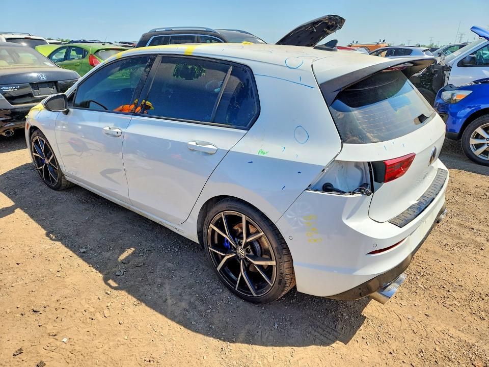 2022 Volkswagen Golf VIN WVWEB7CD4NW165450 COPART salvage auction — HAIL, IL - SALVAGE CERTIFICATE, sold $12,000 on 2026-07-07 (photo 2)
