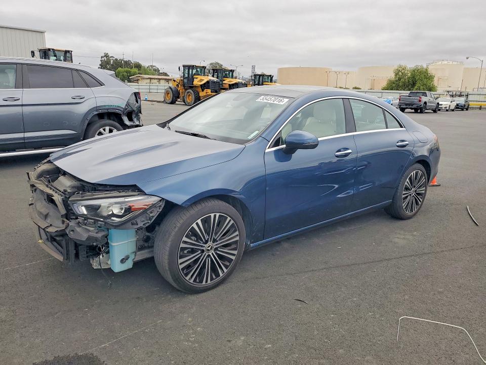 2021 Mercedes-benz Cla-klasse VIN W1K5J4GBXMN196612 COPART salvage auction — FRONT END, Ca - Salvage Certificate, sold $8,000 on 2026-07-13 (photo 1)