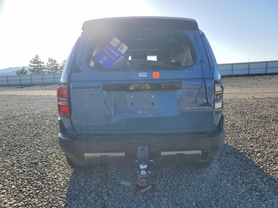 2025 Toyota Land cruiser VIN JTEABFAJ5SK026766 COPART salvage auction — ROLLOVER, NV - SALVAGE TITLE, sold $27,750 on 2026-07-30 (photo 6)