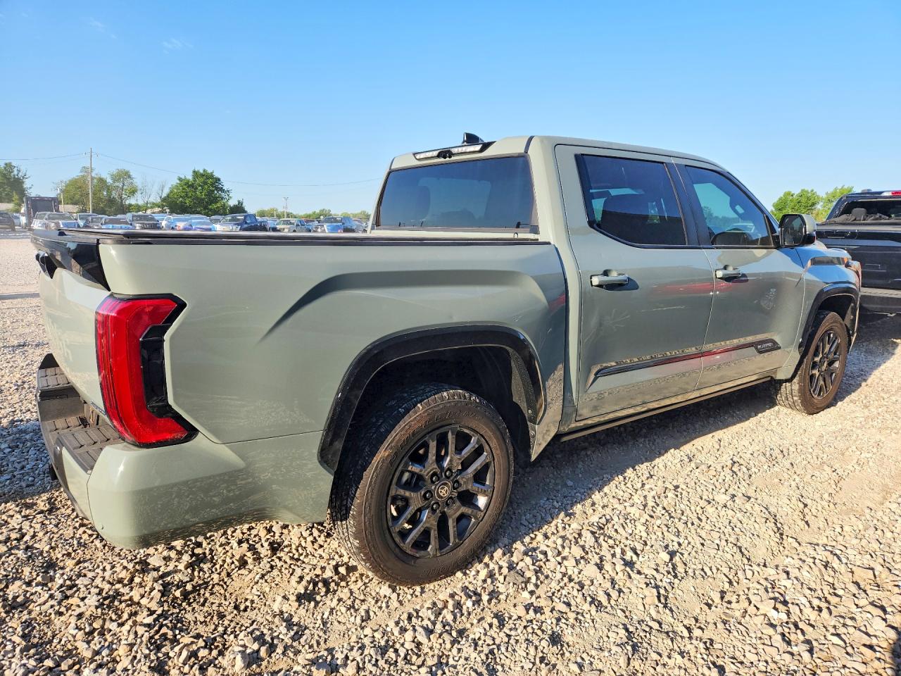 2025 Toyota Tundra VIN 5TFNC5DB8SX114134 COPART salvage auction — Hail, MO - SALVAGE CERTIFICATE OF TITLE, sold $44,750 on 2026-07-01 (photo 3)