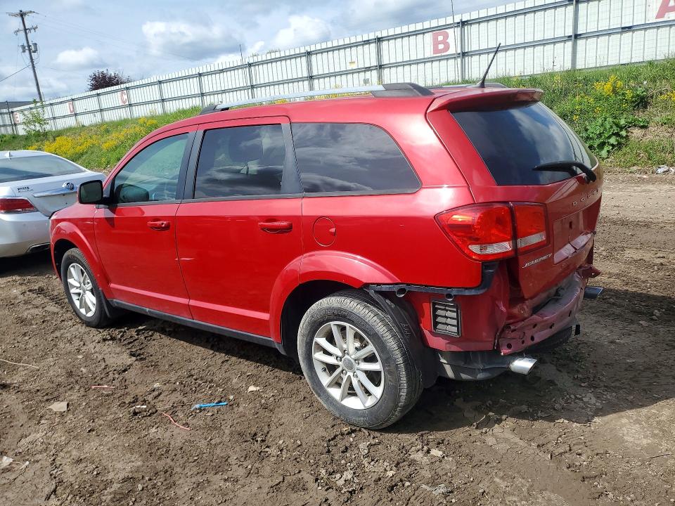 2017 Dodge Journey VIN 3C4PDCBG8HT653575 COPART salvage auction — REAR END, Mi - Certificate Of Title, sold $200 on 2026-07-01 (photo 2)
