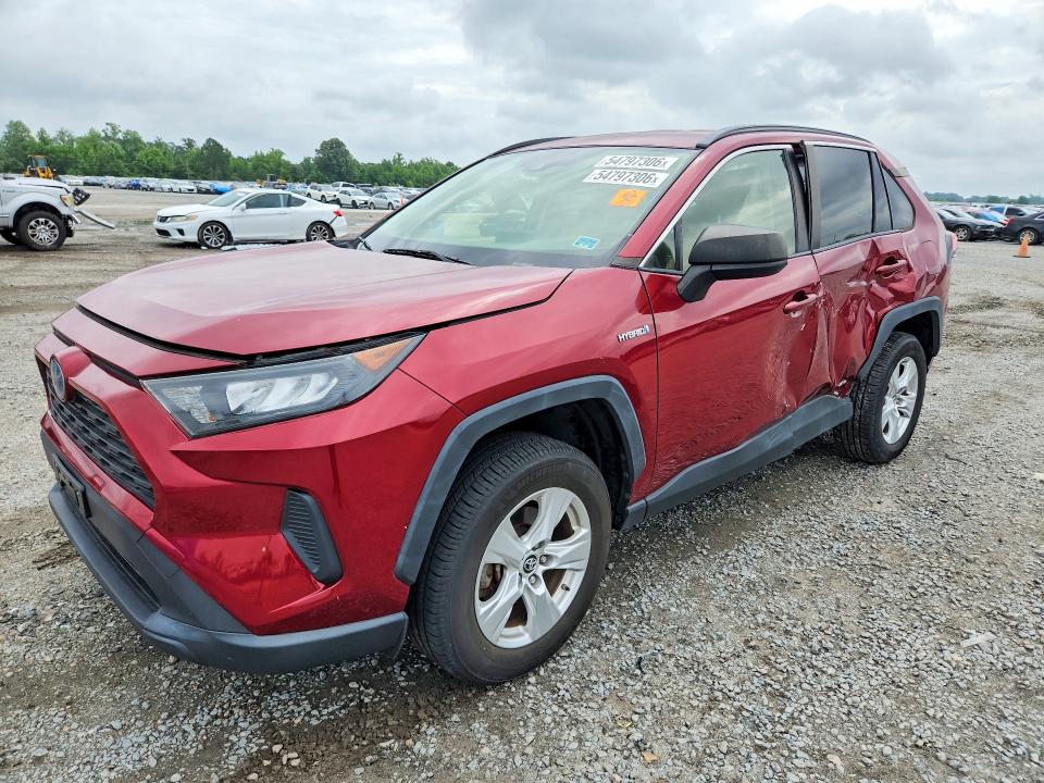 2019 Toyota Rav 4 VIN JTMLWRFVXKD025874 COPART salvage auction — SIDE, Nc - Salvage Certificate Of Title, sold $9,200 on 2026-07-20 (photo 1)