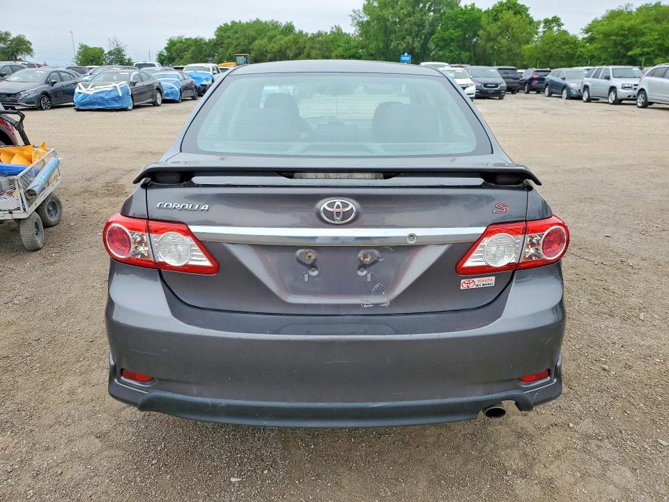 2012 Toyota Corolla VIN 5YFBU4EE8CP073913 COPART salvage auction — FRONT END, Ia - Cert Of Title-Salvage Title, sold $2,250 on 2026-07-10 (photo 6)