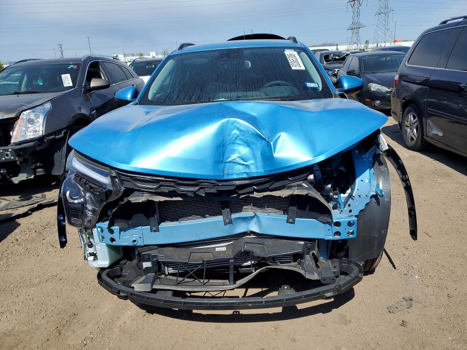 2025 Chevrolet VIN KL77LHEP9SC032292 COPART salvage auction — FRONT END, Il - Salvage Certificate, sold $6,000 on 2026-07-02 (photo 5)