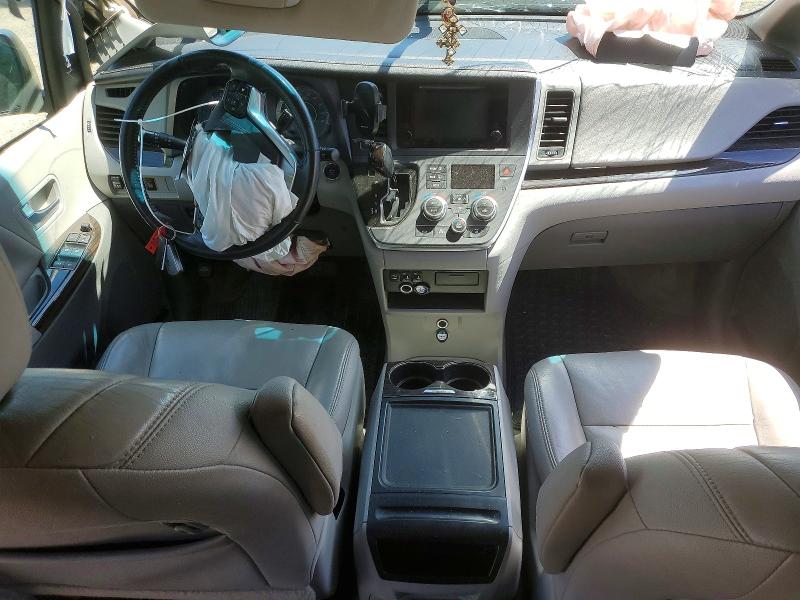2017 Toyota Sienna VIN 5TDDZ3DC4HS160484 COPART salvage auction — FRONT END, On - Permit Salvage, sold $2,400 on 2026-07-07 (photo 8)