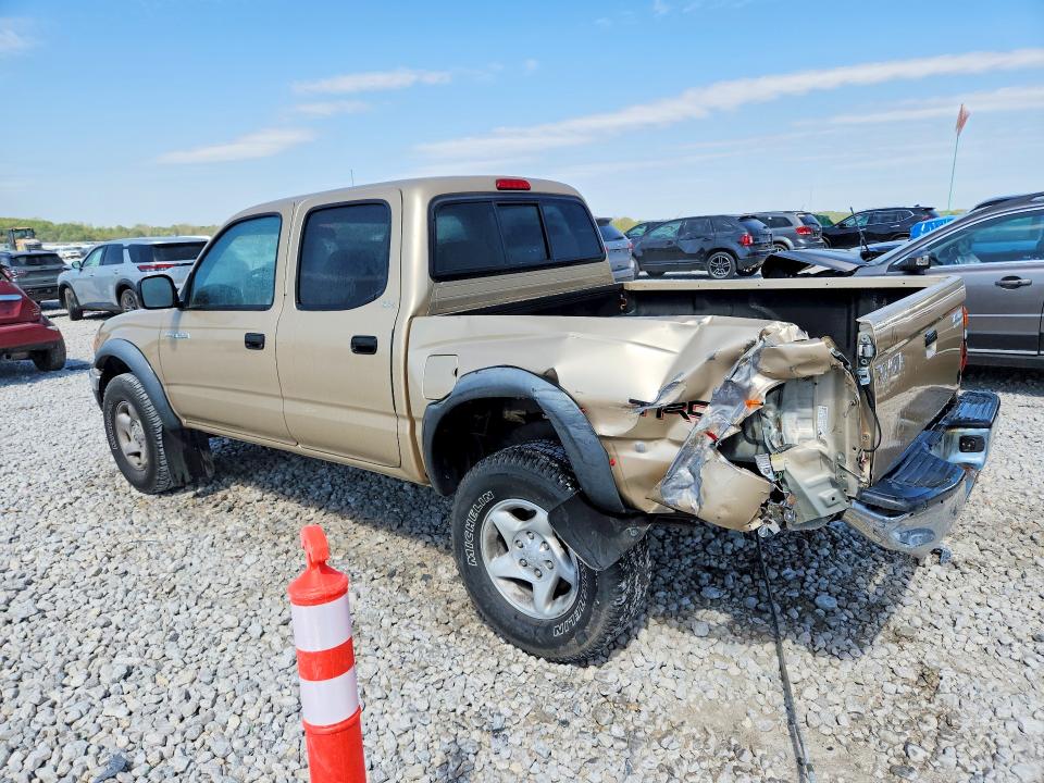 2001 Toyota Tacoma VIN 5TEGN92N71Z850691 COPART salvage auction — REAR END, Mi - Certificate Of Title, sold $1,550 on 2026-07-02 (photo 2)