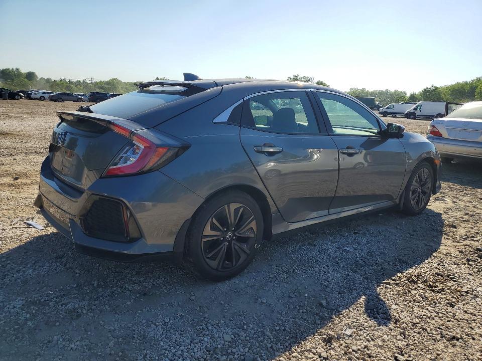 2018 Honda Civic VIN SHHFK7H52JU412189 COPART salvage auction — SIDE, Id - Salvage Certificate Of Title, sold $125 on 2026-07-21 (photo 3)