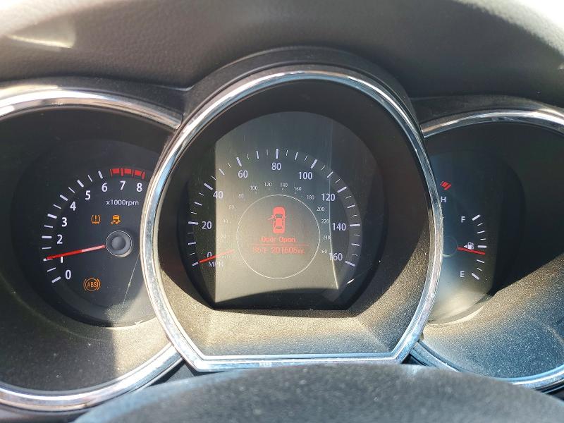 2012 Kia Optima VIN 5XXGM4A78CG034647 COPART salvage auction — SIDE, Il - Salvage Certificate, sold $425 on 2026-07-14 (photo 9)