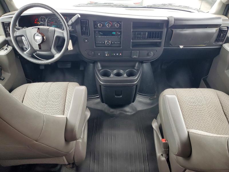2023 Chevrolet Express VIN 1GAZGNFP3P1234182 COPART salvage auction — FRONT END, CA - NON-REPAIRABLE VEHICLE CERT, sold $11,300 on 2026-07-29 (photo 8)