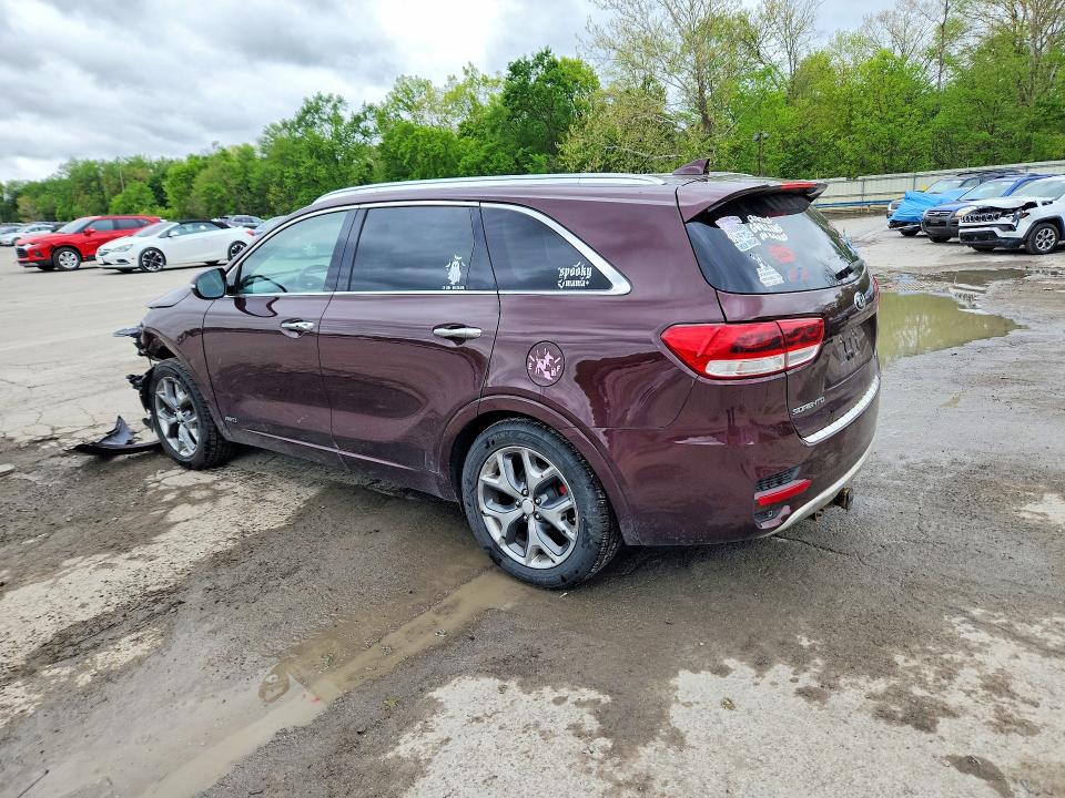2017 Kia VIN 5XYPKDA58HG318576 COPART salvage auction — FRONT END, Pa - Certificate Of Salvage, sold $1,950 on 2026-07-16 (photo 2)