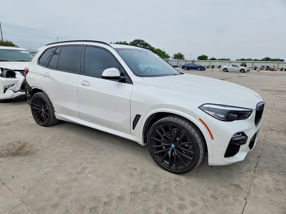 2021 BMW X5 VIN 5UXCR4C02M9E94127 COPART salvage auction — REAR END, Tx - Salvage Vehicle Title, sold $12,200 on 2026-07-23 (photo 4)