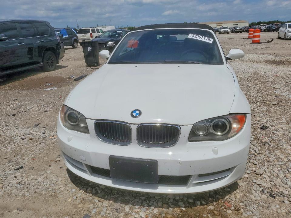 2008 BMW 1er VIN WBAUL73538VE89940 COPART salvage auction — REAR END, Tx - Salvage Vehicle Title, sold $550 on 2026-07-13 (photo 5)