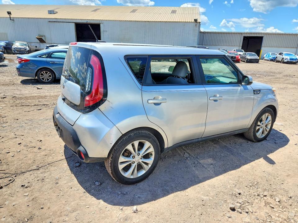 2014 Kia Soul VIN KNDJP3A57E7712046 COPART salvage auction — VANDALISM, Pa - Certificate Of Salvage, sold $1,000 on 2026-07-06 (photo 3)