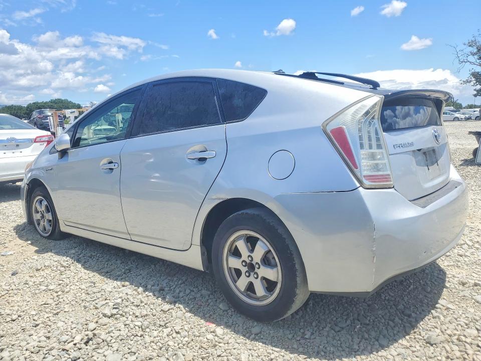 2013 Toyota Prius VIN JTDKN3DU5D1633151 COPART salvage auction — VANDALISM, Ca - Salvage Certificate, sold $400 on 2026-07-30 (photo 2)