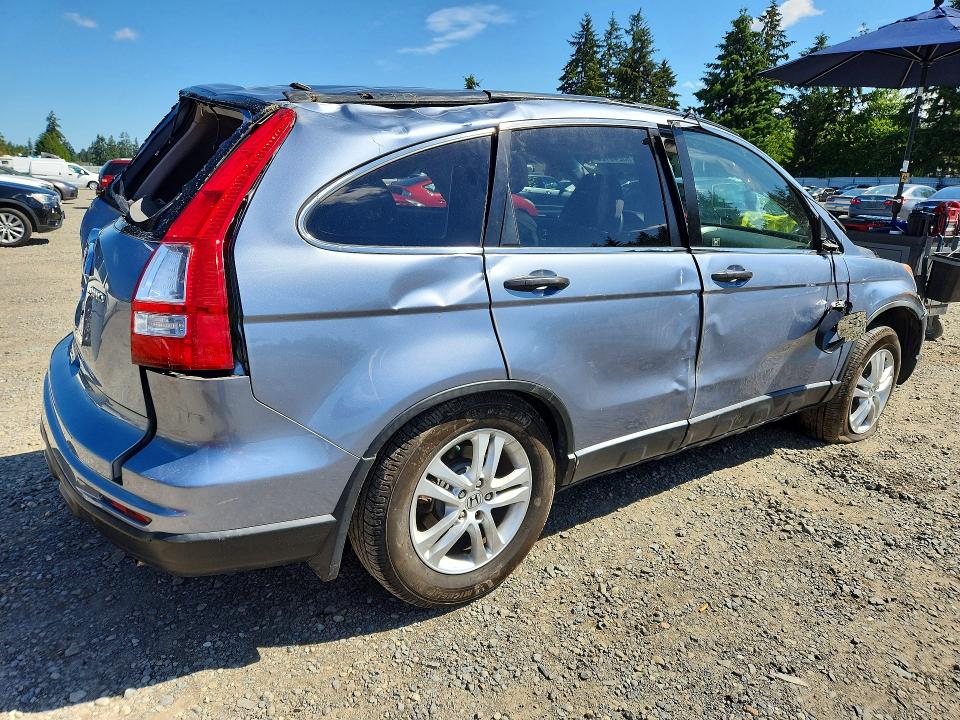 2010 Honda Cr-v VIN JHLRE4H57AC015291 COPART salvage auction — ALL OVER, WA - BILL OF SALE, sold $975 on 2026-07-10 (photo 3)