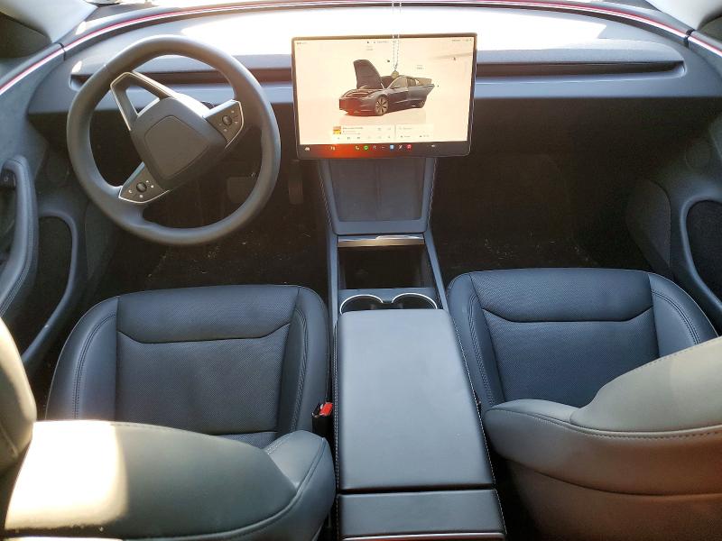 2024 Tesla Model 3 VIN 5YJ3E1EB5RF754461 COPART salvage auction — REAR END, Co - Public - Salvage Title, sold $15,700 on 2026-07-07 (photo 8)