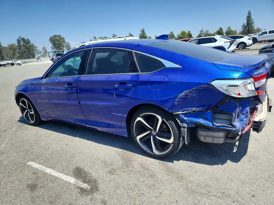 2018 Honda Accord VIN 1HGCV1F36JA029585 COPART salvage auction — ALL OVER, Ca - Salvage Certificate, sold $4,150 on 2026-07-02 (photo 2)