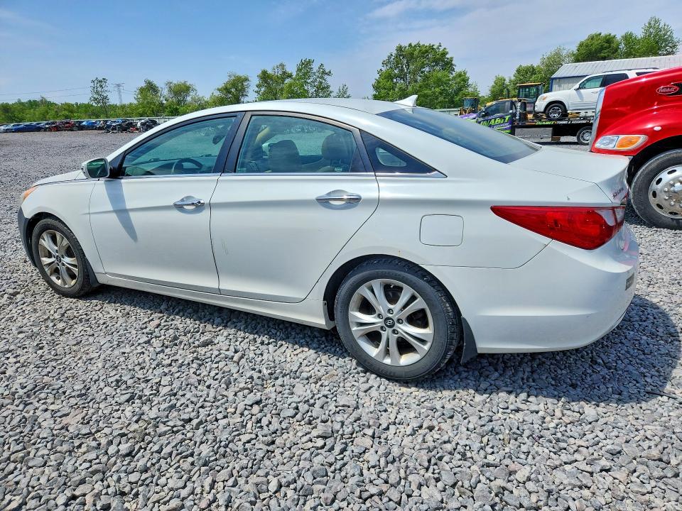 2011 Hyundai Sonata VIN 5NPEC4ACXBH237128 COPART salvage auction — FRONT END, Il - Salvage Certificate, sold $350 on 2026-07-20 (photo 2)
