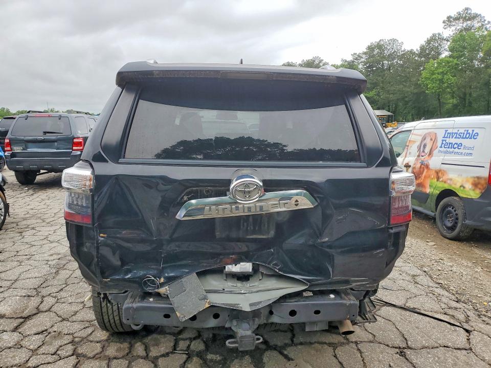 2016 Toyota 4runner VIN JTEZU5JR0G5123389 COPART salvage auction — REAR END, Ga - Cert Of Title-Salvage, sold $2,100 on 2026-07-24 (photo 6)