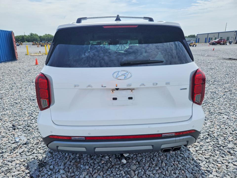 2024 Hyundai Palisade VIN KM8R4DGE8RU694538 COPART salvage auction — FRONT END, Fl - Certificate Of Destruction, sold $6,000 on 2026-07-31 (photo 6)