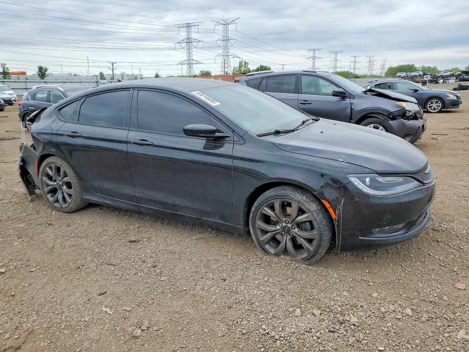 2016 Chrysler 200 VIN 1C3CCCBB6GN119645 COPART salvage auction — REAR END, Il - Salvage Certificate, sold $600 on 2026-07-09 (photo 4)