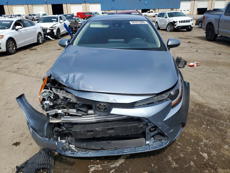 2020 Toyota VIN JTDEPRAE2LJ098740 COPART salvage auction — FRONT END, MI - CERTIFICATE OF TITLE, sold $4,000 on 2026-07-02 (photo 5)