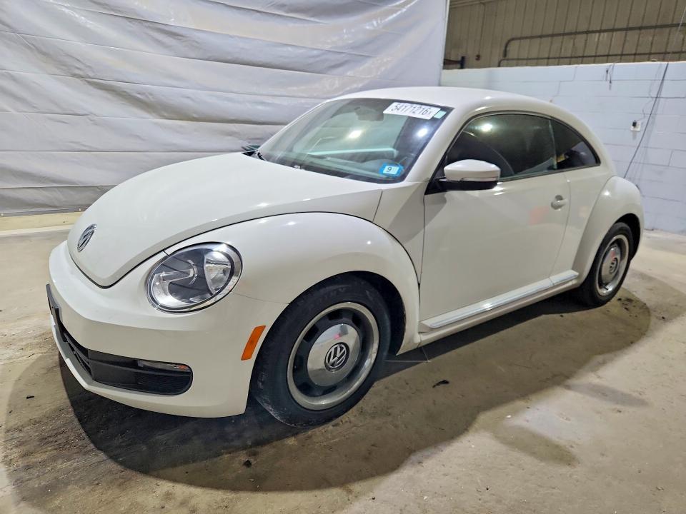 2012 Volkswagen Beetle VIN 3VWJP7AT1CM625930 COPART salvage auction — FRONT END, NH - CERT OF TITLE-SALVAGE, sold $375 on 2026-07-02 (photo 1)