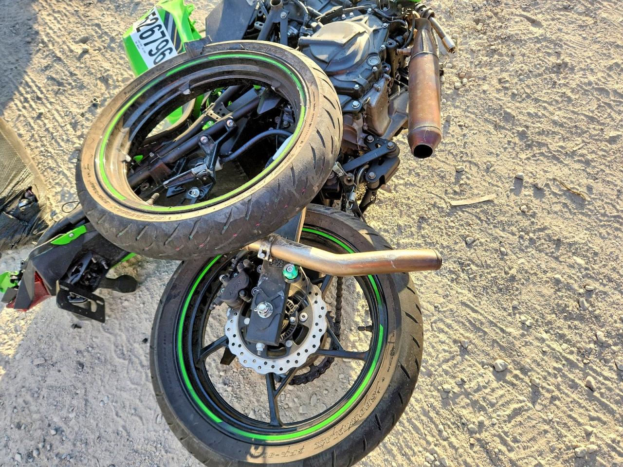 2020 Kawasaki Ex VIN JKAEXKH13LDA65414 COPART salvage auction — Stripped, NE - CERT OF TITLE-SALVAGE, sold $200 on 2026-08-20 (photo 6)
