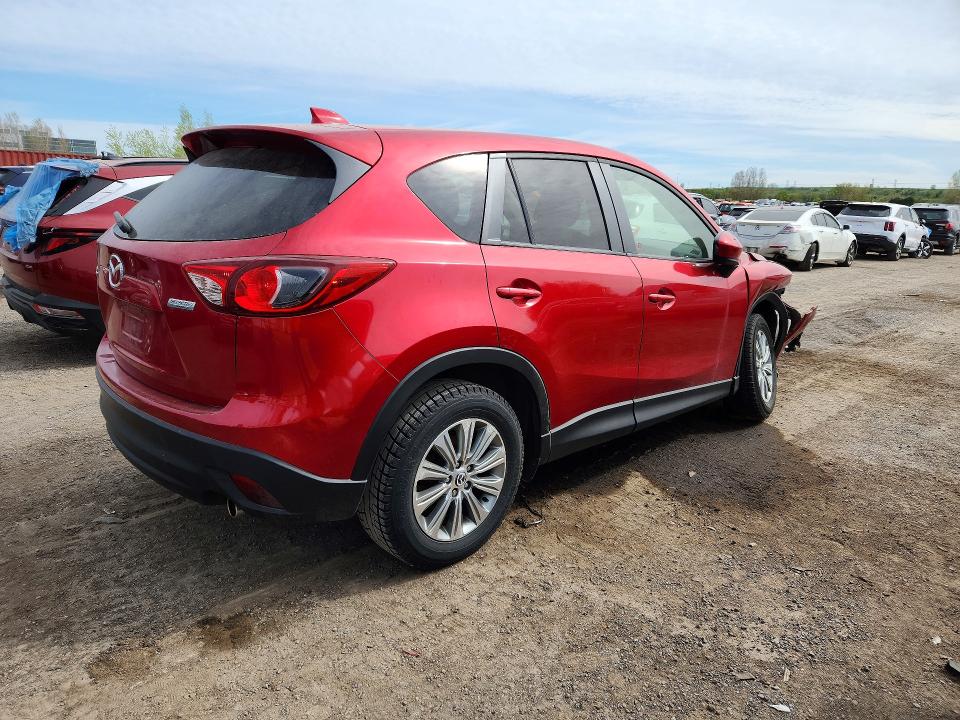2014 Mazda VIN JM3KE2CY7E0392240 COPART salvage auction — FRONT END, On - Permit No Brand - Unfit, sold $525 on 2026-07-28 (photo 3)