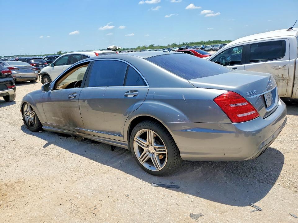 2013 Mercedes-benz S class VIN WDDNG7DB7DA502774 COPART salvage auction — BURN, Tx - Salvage Vehicle Title, sold $1,100 on 2026-07-23 (photo 2)
