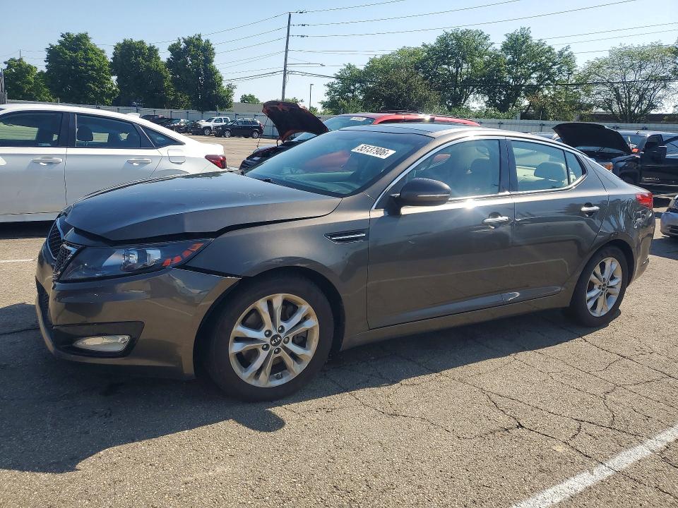 2011 Kia Optima VIN KNAGN4A68B5149236 COPART salvage auction — FRONT END, OH - CERT OF TITLE-SALVAGE, sold $625 on 2026-07-31 (photo 1)