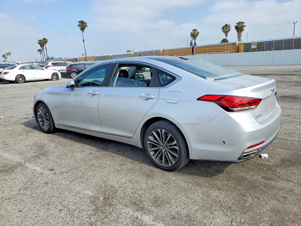 2015 Hyundai VIN KMHGN4JE3FU102214 COPART salvage auction — MINOR DENT/SCRATCHES, Mt - Dis/Dlr/Exp Only Clean Title, sold $1,350 on 2026-07-07 (photo 2)