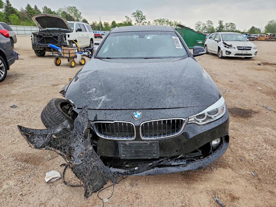 2016 BMW 4er VIN WBA4C9C58GG138470 COPART salvage auction — FRONT END, Il - Salvage Certificate, sold $1,850 on 2026-07-21 (photo 5)