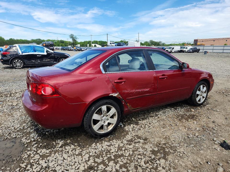 2007 Kia Optima VIN KNAGE124375146358 COPART salvage auction — SIDE, Pa - Cert Of Salv-R=Reconstructed, sold $475 on 2026-07-20 (photo 3)