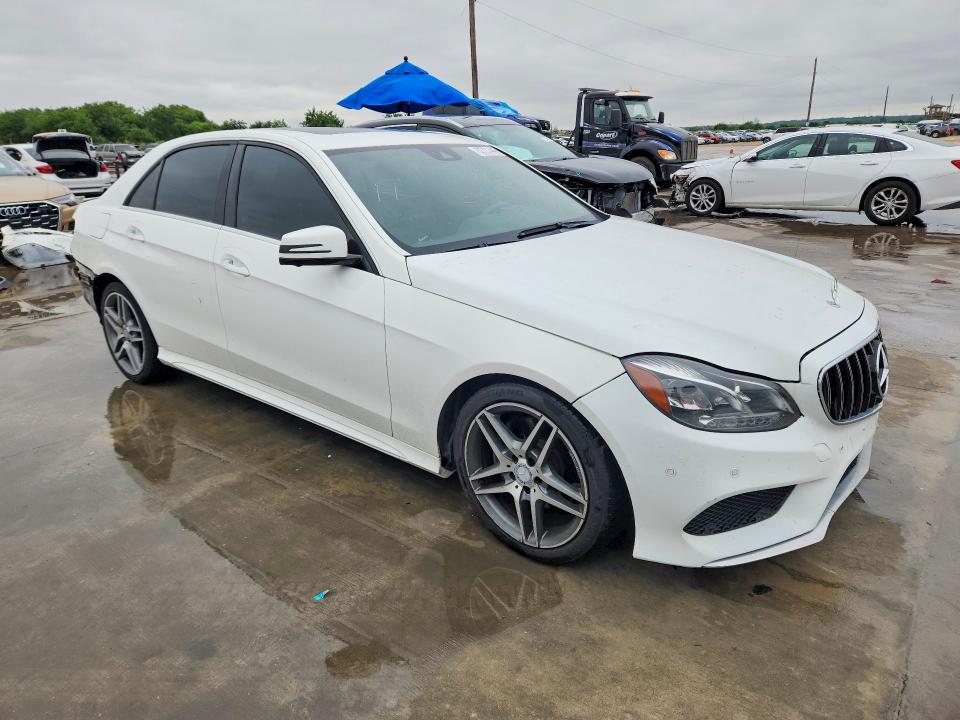 2014 Mercedes-benz E-klasse VIN WDDHF5KB0EA975442 COPART salvage auction — REAR END, Tx - Salvage Vehicle Title, sold $3,550 on 2026-07-13 (photo 4)
