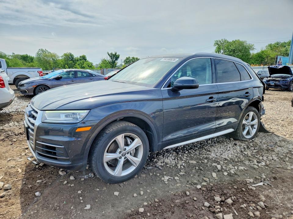 2020 Audi VIN WA1ANAFY5L2013855 COPART salvage auction — REAR END, Il - Salvage Certificate, sold $7,300 on 2026-07-17 (photo 1)