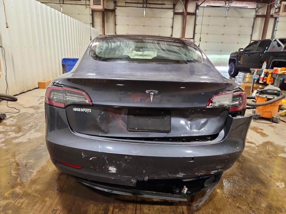2022 Tesla Model 3 VIN 5YJ3E1EA9NF188743 COPART salvage auction — REAR END, Pa - Certificate Of Salvage, sold $5,100 on 2026-07-17 (photo 6)